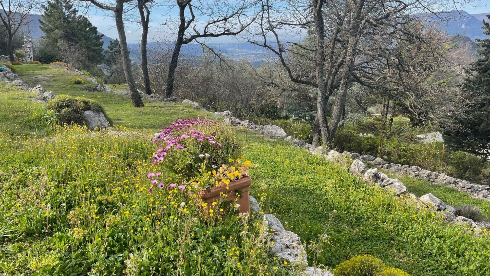 Rez De Jardin, Entre Mer Et Montagne Levens Extérieur photo